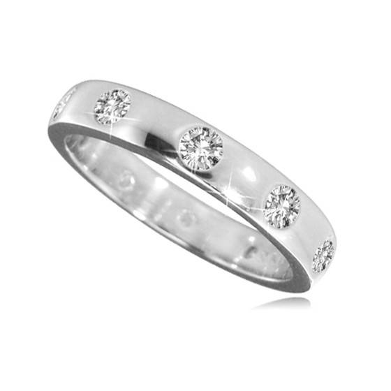 0.50ct SI/F Round Diamond Ring