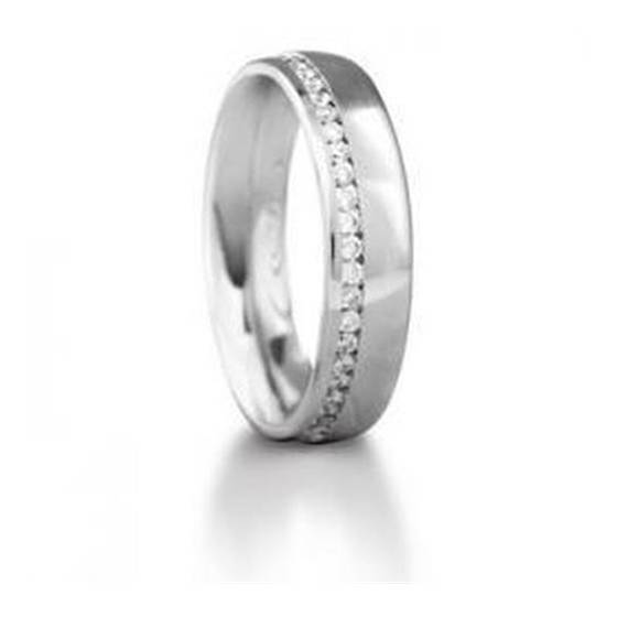 1.00ct I1/G Round Diamond Wedding Ring