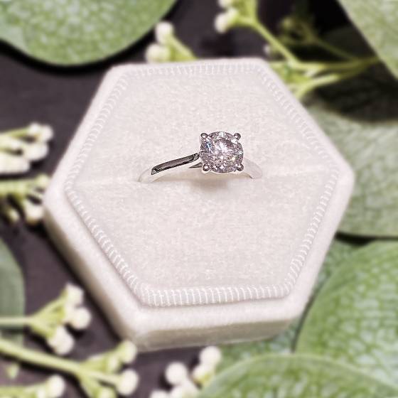 1.48ct SI/F-G Solitaire Engagement Ring