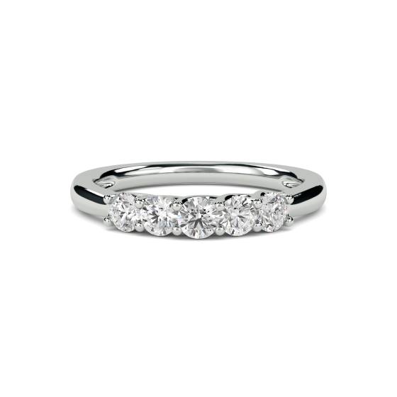 0.50ct VS/E-F Round Diamond Eternity Ring