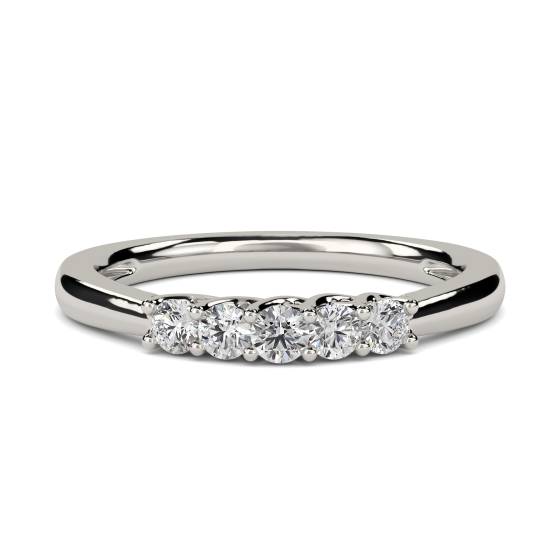 0.25ct VS/E-F Round Diamond Eternity Ring