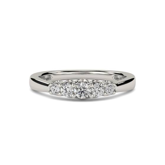 0.25ct VS/E-F Round Diamond Eternity Ring