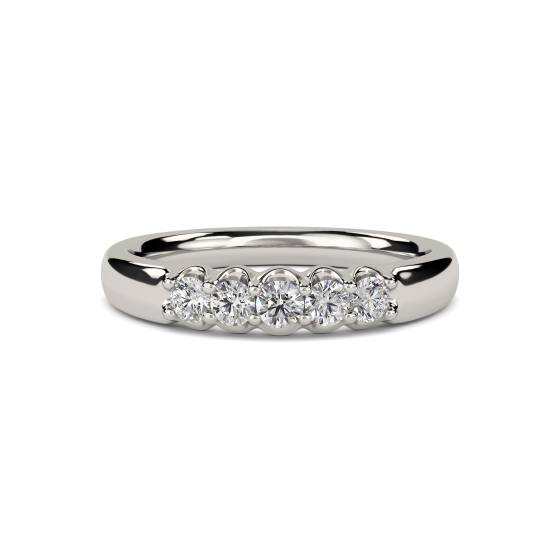 0.25ct VS/E-F Round Diamond Eternity Ring