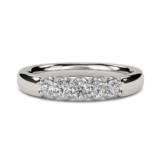 0.25ct VS/E-F Round Diamond Eternity Ring