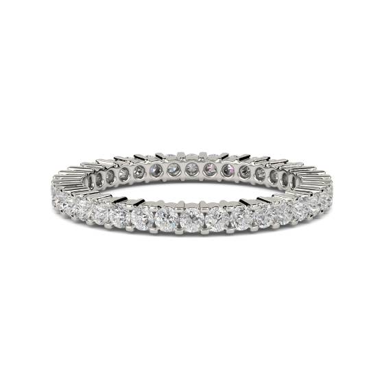 0.53ct VS/E-F Elegant Round Diamond Full Eternity Ring