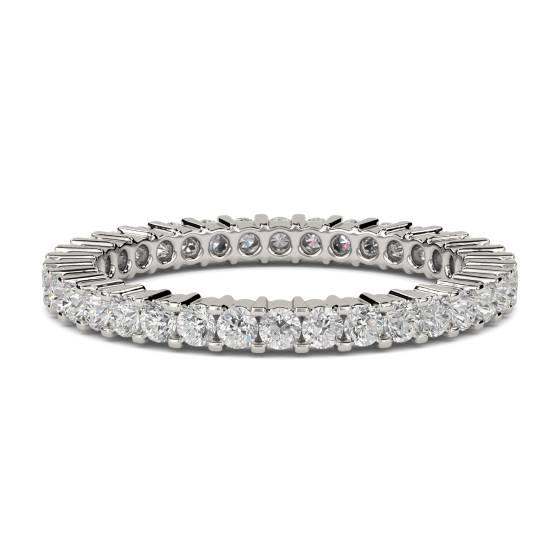 0.53ct VS/E-F Elegant Round Diamond Full Eternity Ring