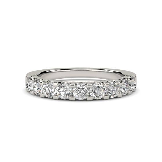 0.77ct VS/E-F Round Diamond Eternity Ring