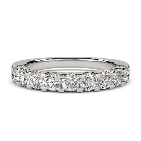 0.77ct VS/E-F Round Diamond Eternity Ring