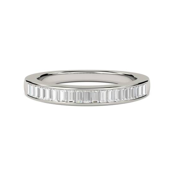 0.52ct VS/E-F Baguette Diamond Eternity Ring