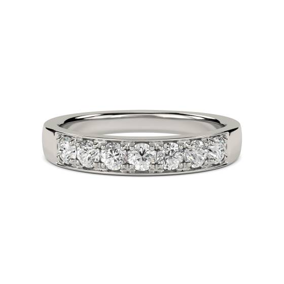 0.50ct VS/E-F Round Diamond Eternity Ring