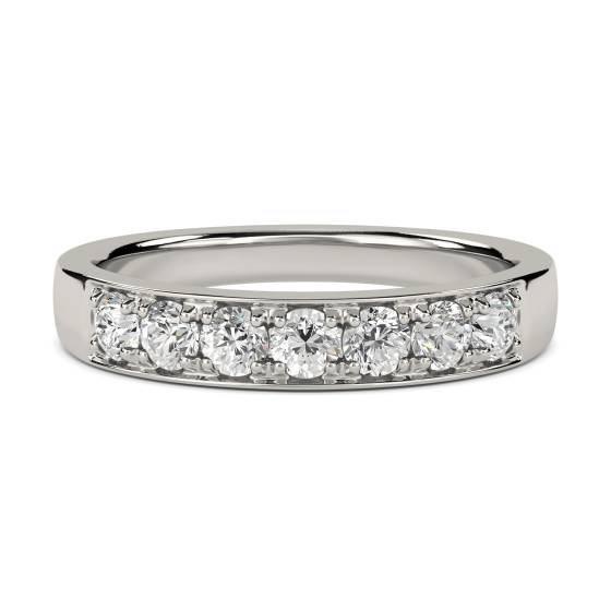 0.50ct VS/E-F Round Diamond Eternity Ring