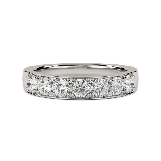 0.75ct VS/E-F Round Diamond Eternity Ring