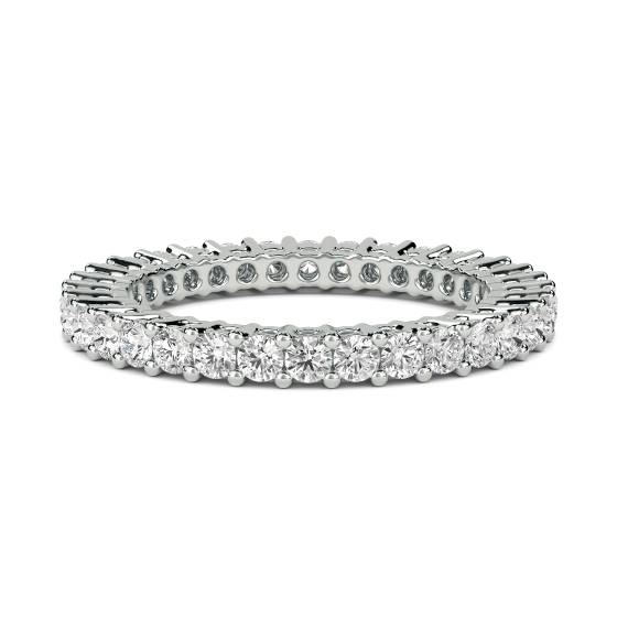 1.00ct VS/E-F Round Diamond Full Eternity Ring