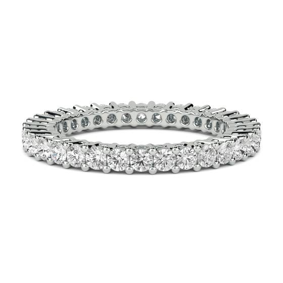 1.00ct VS/E-F Round Diamond Full Eternity Ring