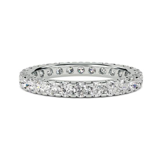 1.03ct VS/E-F Elegant Round Diamond Full Eternity Ring