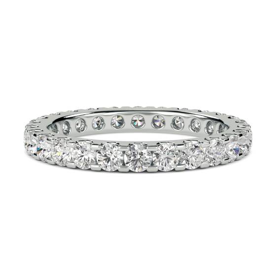 1.03ct VS/E-F Elegant Round Diamond Full Eternity Ring