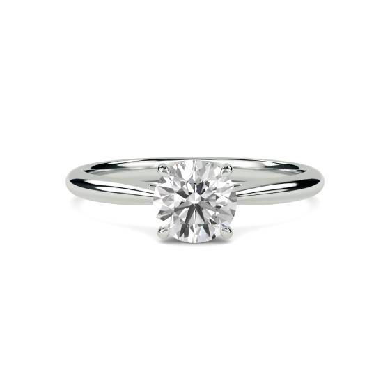 1.01ct SI2/G Round Diamond Solitaire Ring