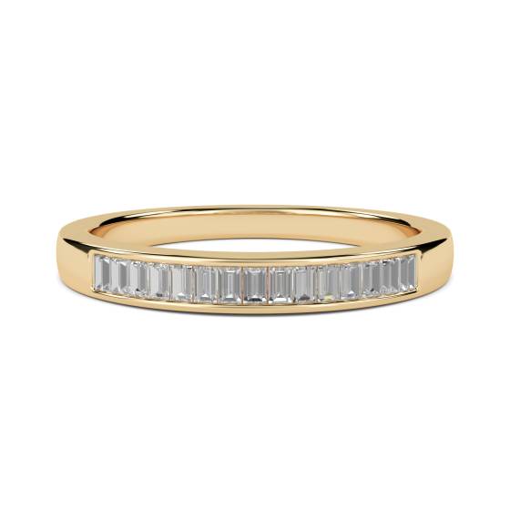 0.27ct VS/E-F Baguette Diamond Eternity Ring