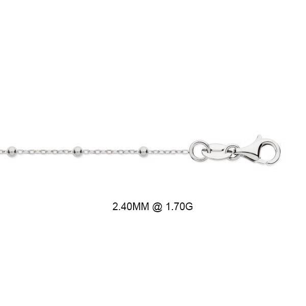 Diamond Cut Rosary Ball Chain Image