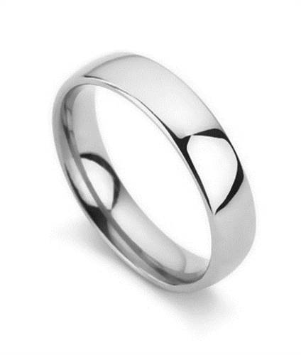 DHC05 Traditional Court Wedding Ring - Lightweight, 5mm width W