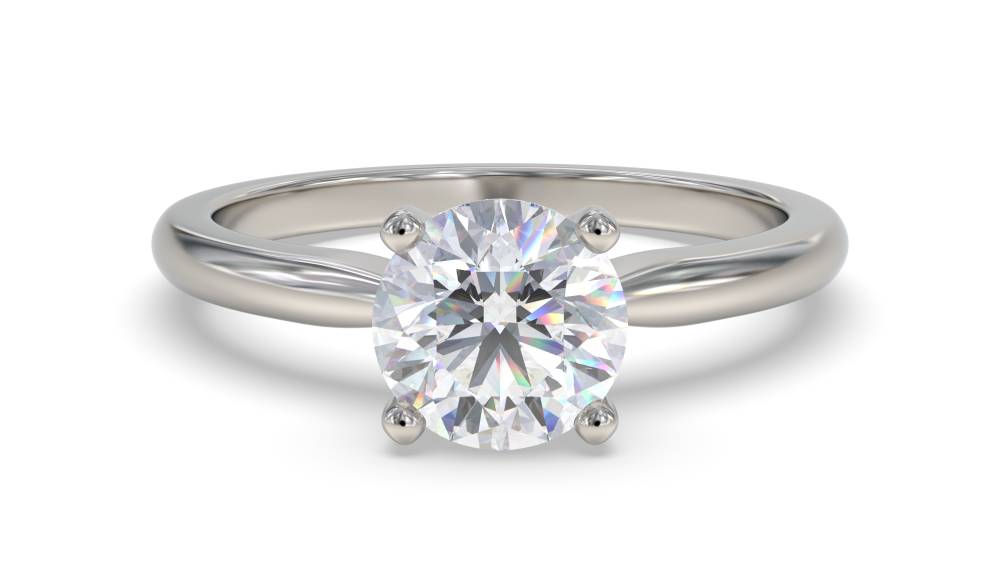 Round Diamond Engagement Ring P