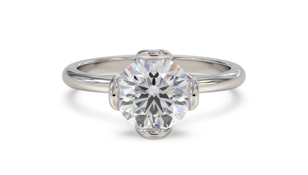 Round Diamond Engagement Ring P