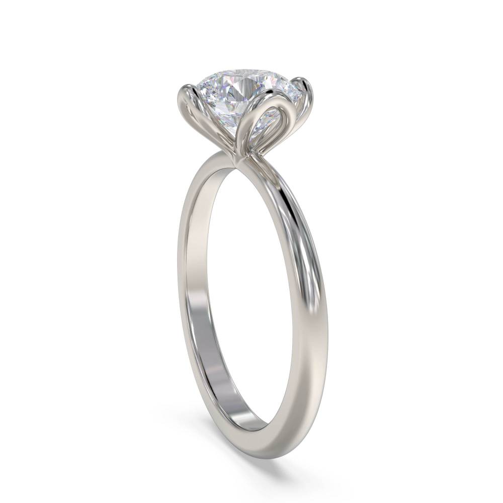 Round Diamond Engagement Ring P