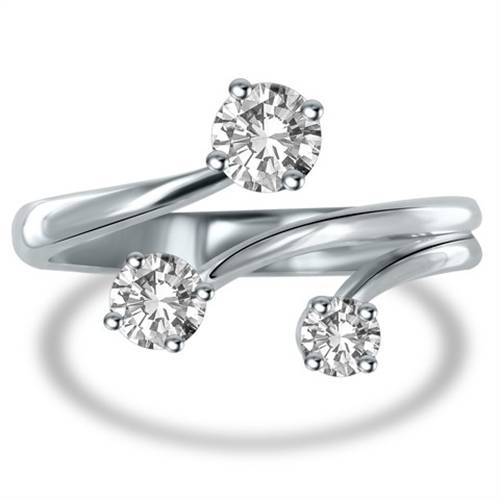 0.50ct Round Diamond Dress Ring W