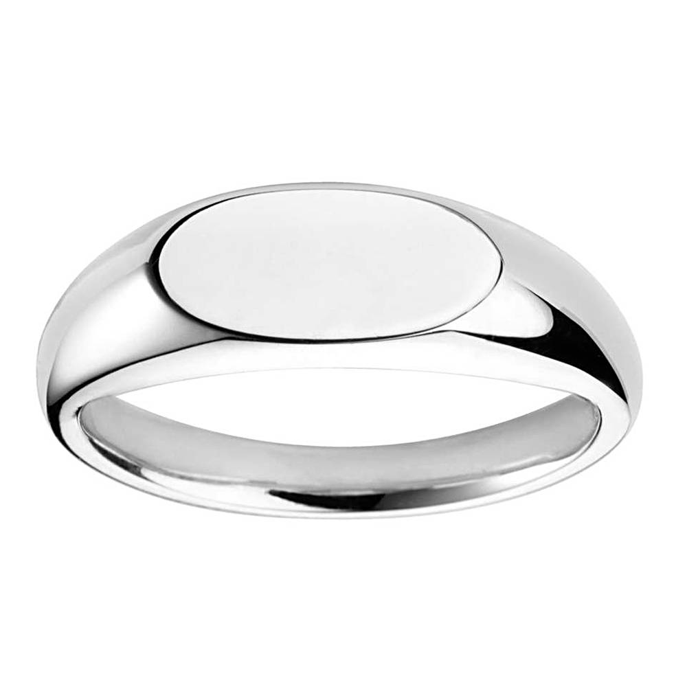 Oval Signet Ring W