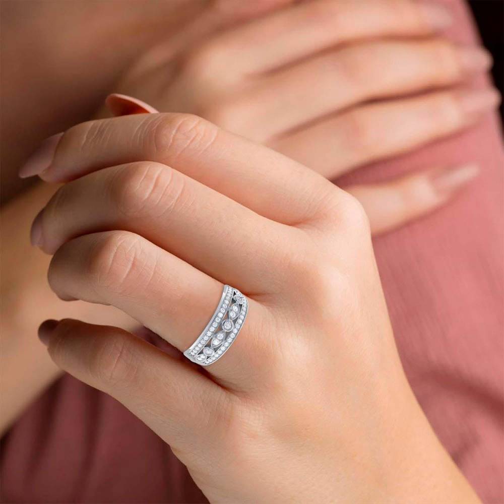 7.5mm Designer Dress Ring W