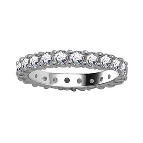 2.00ct Elegant Round Diamond Full Eternity Ring W