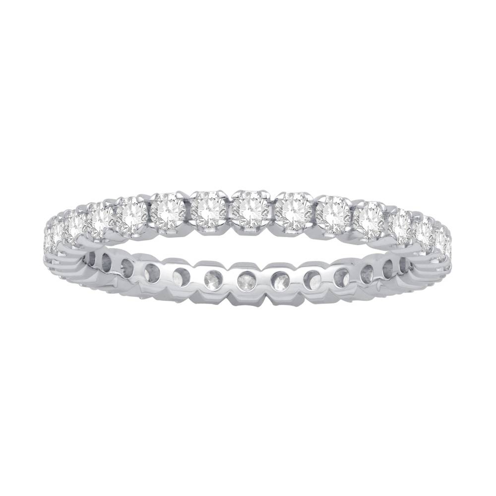 0.75ct Elegant Round Diamond Eternity Ring set in White Gold