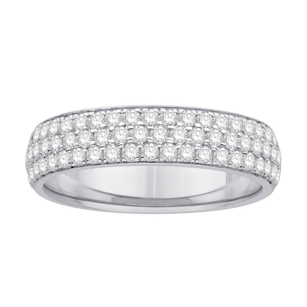 1.40ct Elegant Round Diamond Eternity Ring set in White Gold