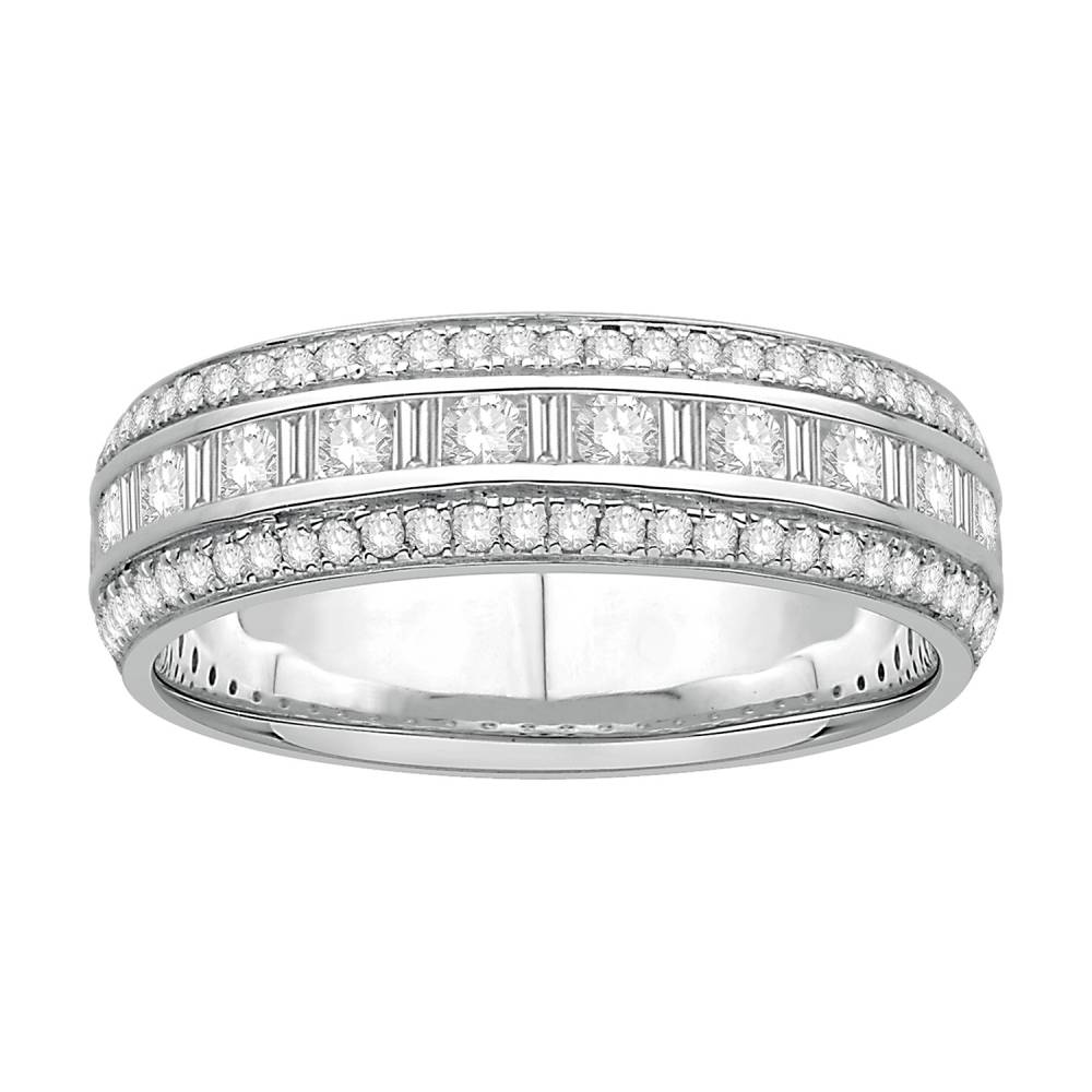 1.30ct Elegant Round Diamond Eternity Ring set in White Gold