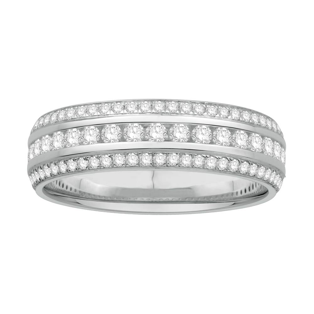 1.00ct Elegant Round Diamond Eternity Ring set in White Gold