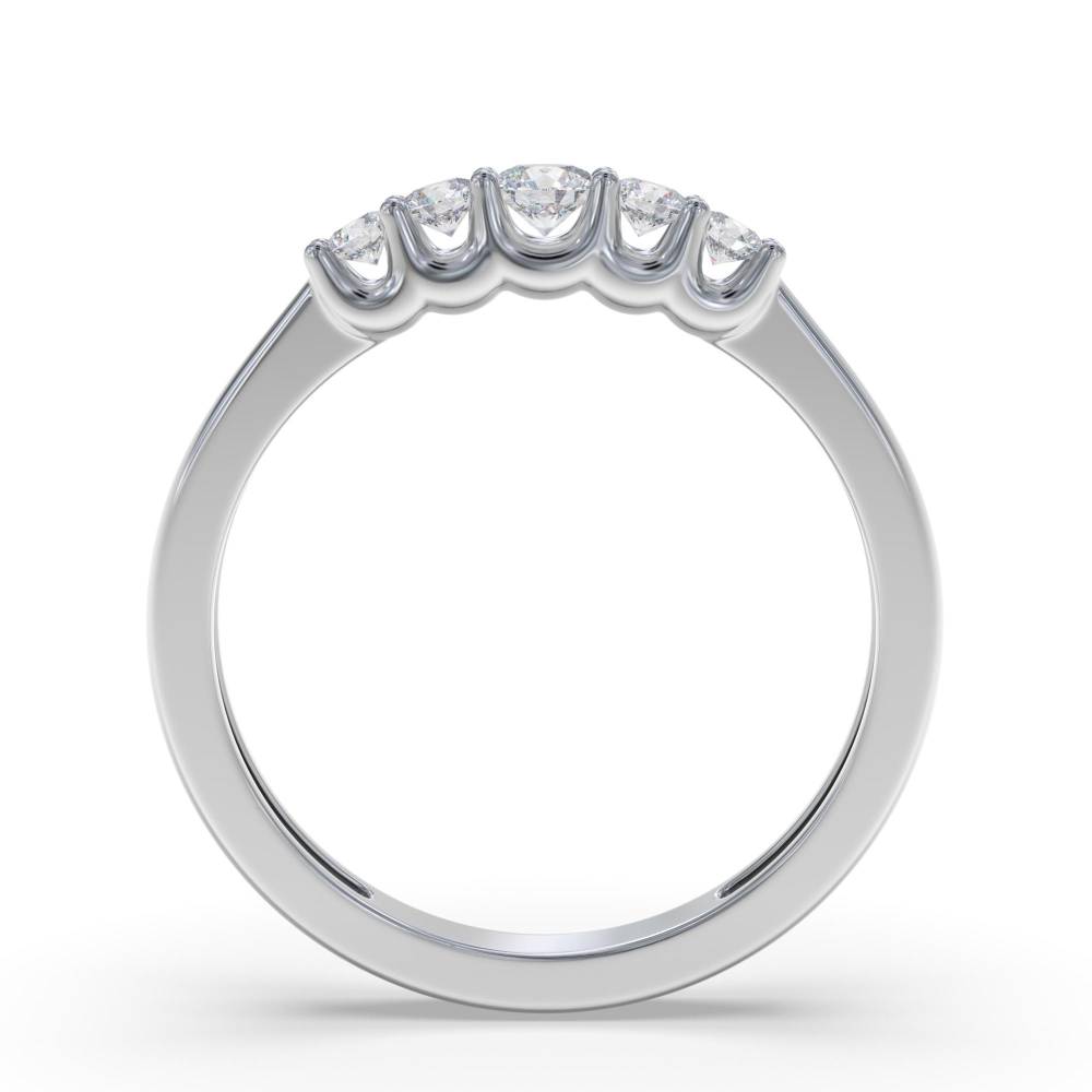 0.25ct Elegant Round Diamond Eternity Ring W