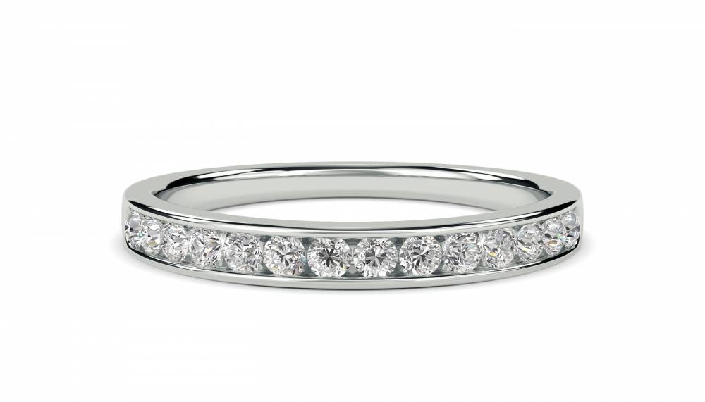 Petite Round Diamond Eternity Ring Image