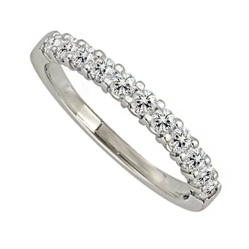 2.5mm Elegant Round Diamond Eternity Ring W