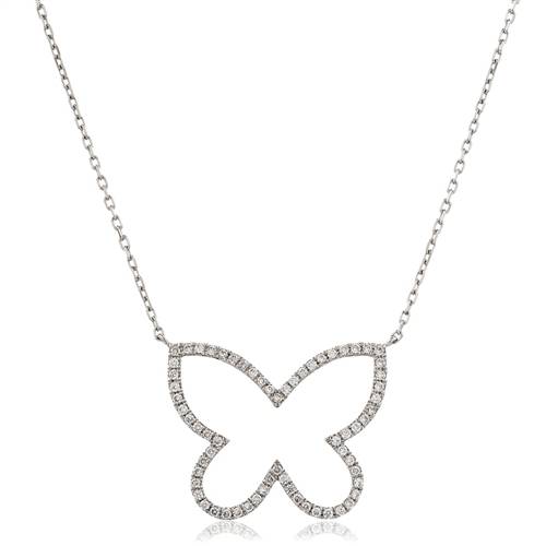 Round Diamond Designer Necklace W