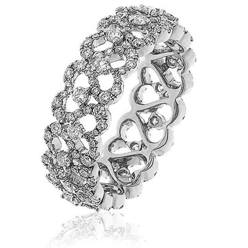 1.30ct VS/EF Round Diamond Dress Ring Image