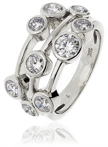 1.50ct Round Diamond Dress Ring W