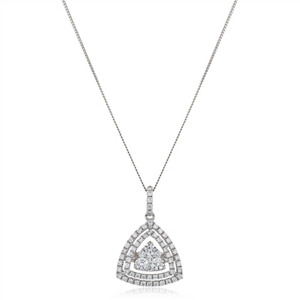 0.50ct Movable Round Diamond Designer Pendant W