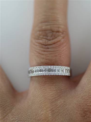 0.50ct Round & Baguette Diamond Dress Ring Image