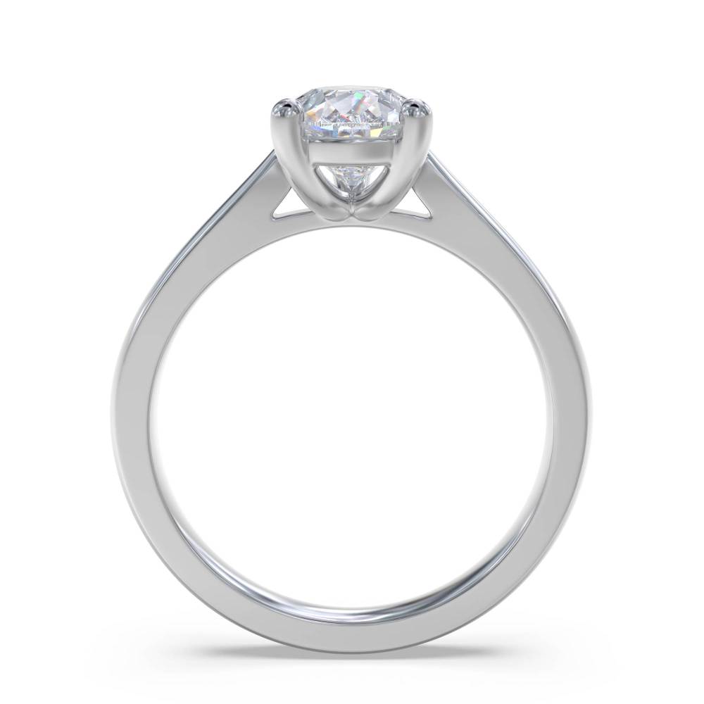 Traditional Pear Diamond Engagement Ring Image