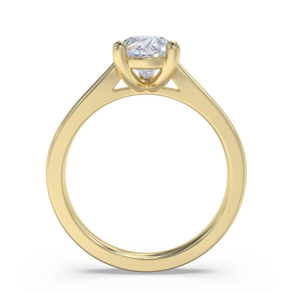 Traditional Pear Diamond Engagement Ring Image