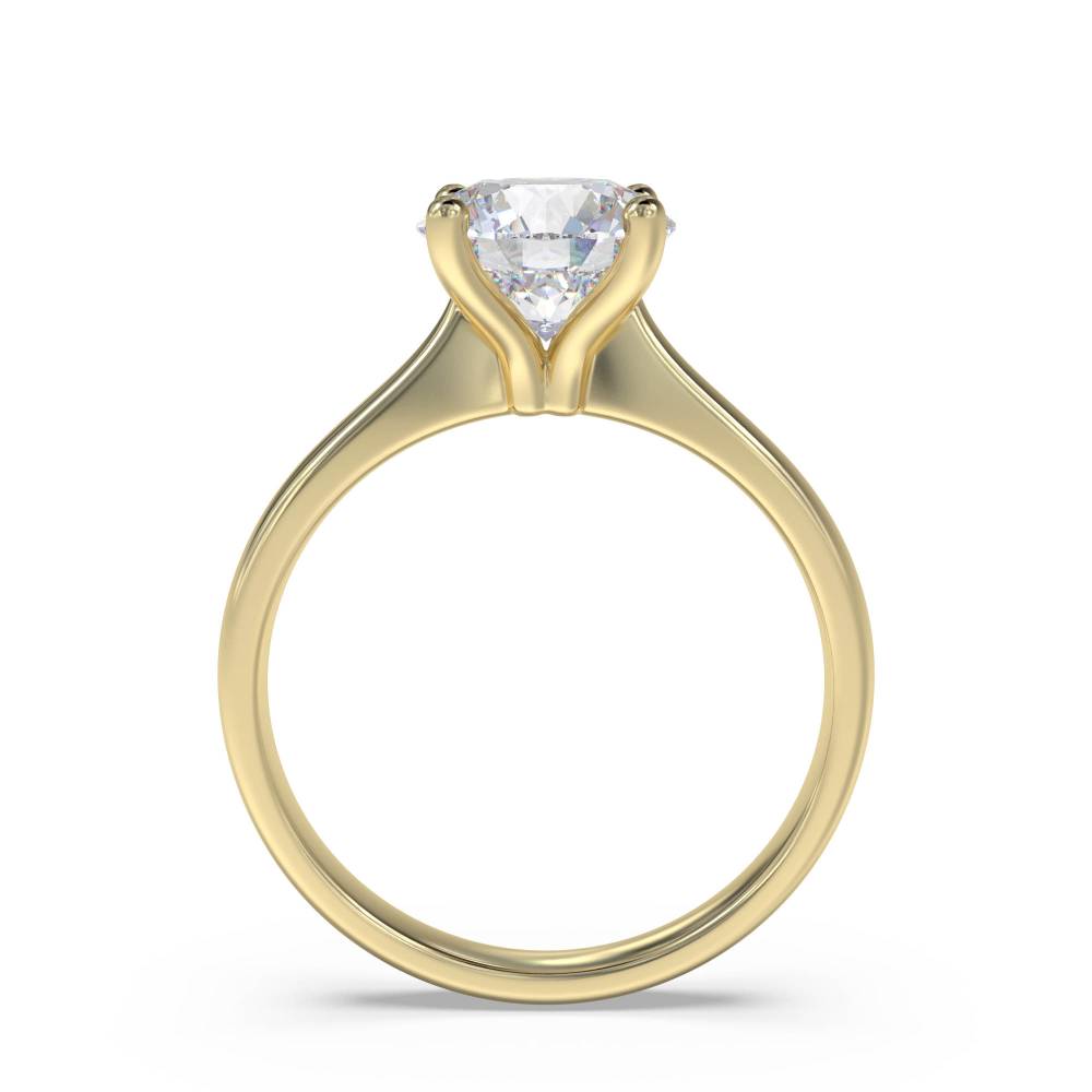 Round Diamond Engagement Ring Y