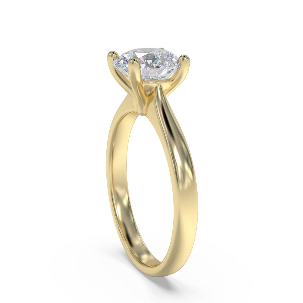 Round Diamond Engagement Ring Y