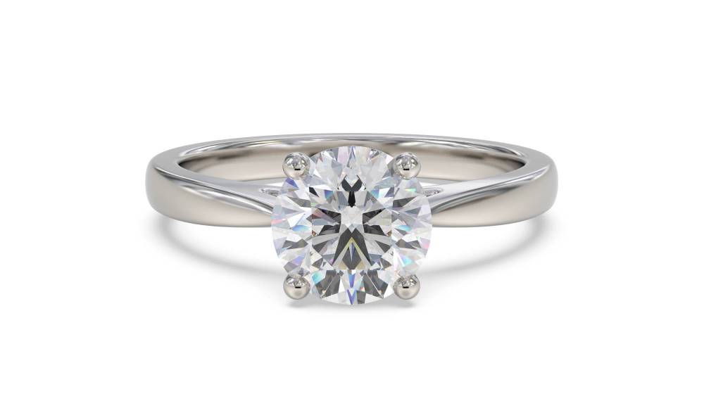 Round Diamond Engagement Ring P