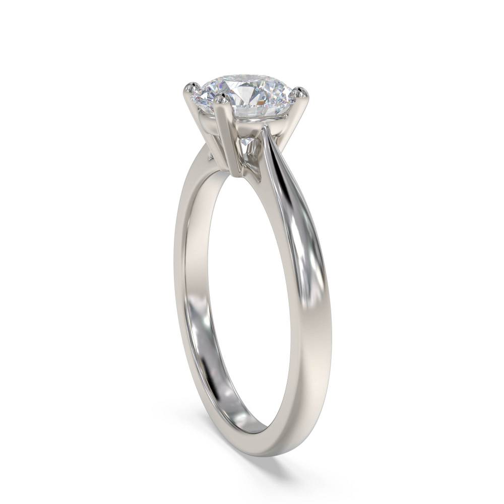 Round Diamond Engagement Ring P