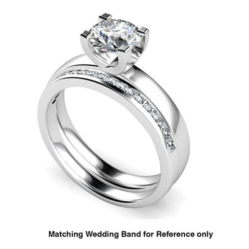 Round Diamond Engagement Ring P